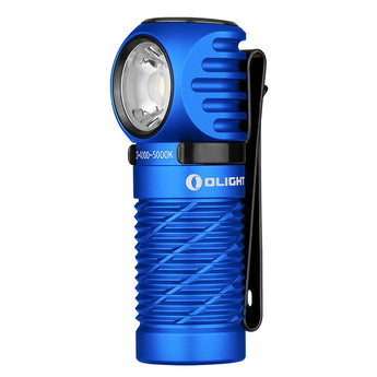 Olight Perun 2 Mini Rechargeable LED Headlamp - 1100 Lumens - Charger Included - Black, Orange, Lime Green, Blue, and Midnight Blue