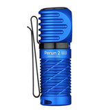 Olight Perun 2 Mini Rechargeable LED Headlamp - 1100 Lumens - Charger Included - Black, Orange, Lime Green, Blue, and Midnight Blue