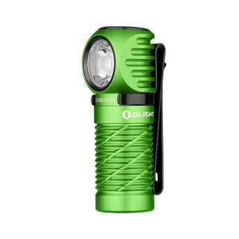 Olight Perun 2 Mini Rechargeable LED Headlamp - 1100 Lumens - Charger Included - Black, Orange, Lime Green, Blue, and Midnight Blue