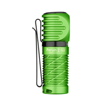 Olight Perun 2 Mini Rechargeable LED Headlamp - 1100 Lumens - Charger Included - Black, Orange, Lime Green, Blue, and Midnight Blue