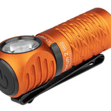 Olight Perun 2 Mini Rechargeable LED Headlamp - 1100 Lumens - Charger Included - Black, Orange, Lime Green, Blue, and Midnight Blue