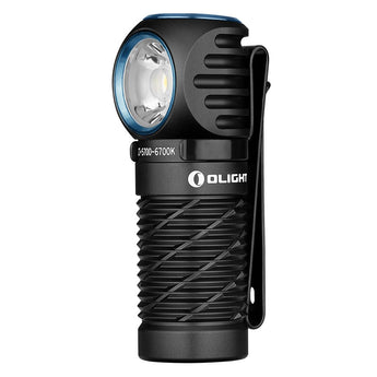 Olight Perun 2 Mini Rechargeable LED Headlamp - 1100 Lumens - Charger Included - Black, Orange, Lime Green, Blue, and Midnight Blue