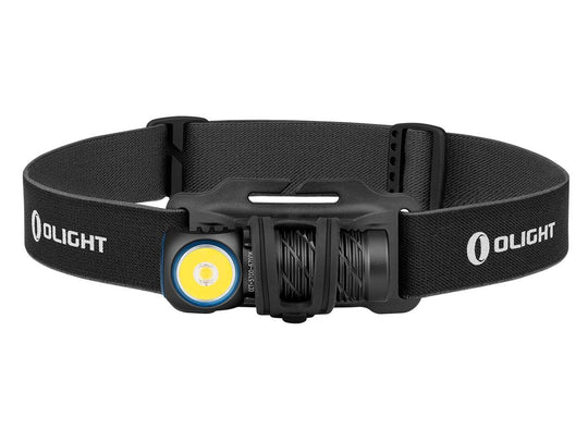 Olight Perun 2 Mini Rechargeable LED Headlamp - 1100 Lumens - Charger Included - Black, Orange, Lime Green, Blue, and Midnight Blue