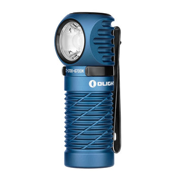 Olight Perun 2 Mini Rechargeable LED Headlamp - 1100 Lumens - Charger Included - Black, Orange, Lime Green, Blue, and Midnight Blue