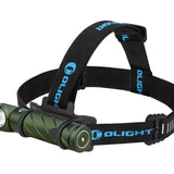 Olight Perun 2 Rechargeable LED Headlamp - 2500 Lumens - CREE XHP50B - Includes 1 x 21700 - Black, Desert Tan, Blue, Clover Gradient (LE), and Dream Blue