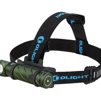 Olight Perun 2 Rechargeable LED Headlamp - 2500 Lumens - CREE XHP50B - Includes 1 x 21700 - Black, Desert Tan, Blue, Clover Gradient (LE), and Dream Blue