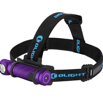 Olight Perun 2 Rechargeable LED Headlamp - 2500 Lumens - CREE XHP50B - Includes 1 x 21700 - Black, Desert Tan, Blue, Clover Gradient (LE), and Dream Blue