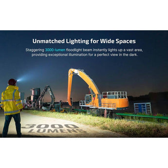 Olight Perun 3 Rechargeable LED Headlamp - 3000 Lumens - Uses 1 x Built-in 21700 - Multiple Color Options