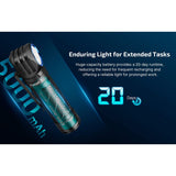 Olight Perun 3 Rechargeable LED Headlamp - 3000 Lumens - Uses 1 x Built-in 21700 - Multiple Color Options