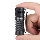 Olight Perun Mini Kit Multi-Use LED Flashlight - High Performance Cool White LED - 1000 Lumens - Includes 1 x 16340 and Headband - Black