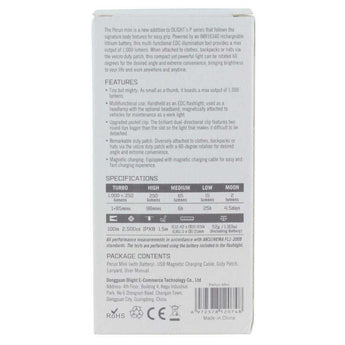 Olight Perun Mini Kit Multi-Use LED Flashlight - High Performance Cool White LED - 1000 Lumens - Includes 1 x 16340 and Headband - Black