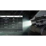 Olight PL-3S Valkyrie LED Weapon Light - 1000 Lumens - Includes 2 x CR123A - Black or Desert Tan