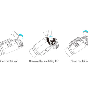 Olight PL-3S Valkyrie LED Weapon Light - 1000 Lumens - Includes 2 x CR123A - Black or Desert Tan