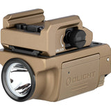 Olight PL Mini 3 Rechargeable LED Weapon Light - 600 Lumens - Uses Built-in 260mAh Li-Poly Battery Pack - Black or Desert Tan