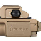 Olight PL Mini 3 Rechargeable LED Weapon Light - 600 Lumens - Uses Built-in 260mAh Li-Poly Battery Pack - Black or Desert Tan