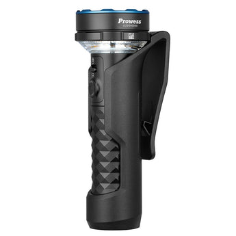 Olight Prowess USB-C Rechargeable LED Flashlight - 5000 Lumens - Includes 1 x 21700 Battery - Black or Orange
