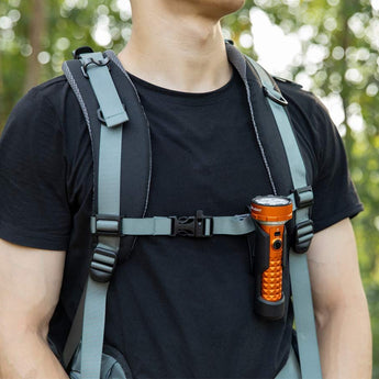 Olight Prowess USB-C Rechargeable LED Flashlight - 5000 Lumens - Includes 1 x 21700 Battery - Black or Orange