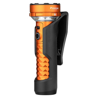 Olight Prowess USB-C Rechargeable LED Flashlight - 5000 Lumens - Includes 1 x 21700 Battery - Black or Orange
