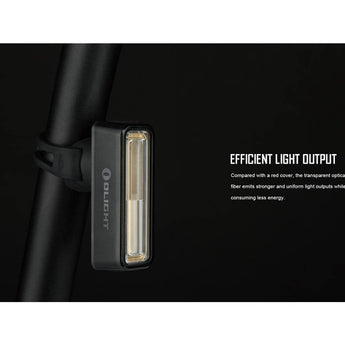 Olight RN 180 TL Recharegeable Bike Tail Led Flashlight - 180 Lumens - Includes Built-In 3.7V 800mAh Battery Pack