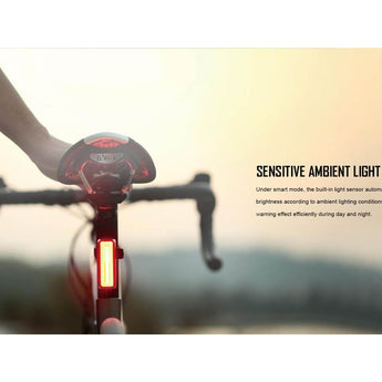 Olight RN 180 TL Recharegeable Bike Tail Led Flashlight - 180 Lumens - Includes Built-In 3.7V 800mAh Battery Pack