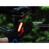 Olight RN 180 TL Recharegeable Bike Tail Led Flashlight - 180 Lumens - Includes Built-In 3.7V 800mAh Battery Pack