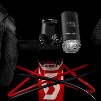 Olight RN400 USB-C Rechargeable LED Bike Light - 400 Lumens - Luminus SST-20 - Uses Built-In 3.7V 900mAh Li-ion Battery Pack