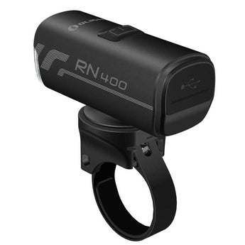 Olight RN400 USB-C Rechargeable LED Bike Light - 400 Lumens - Luminus SST-20 - Uses Built-In 3.7V 900mAh Li-ion Battery Pack
