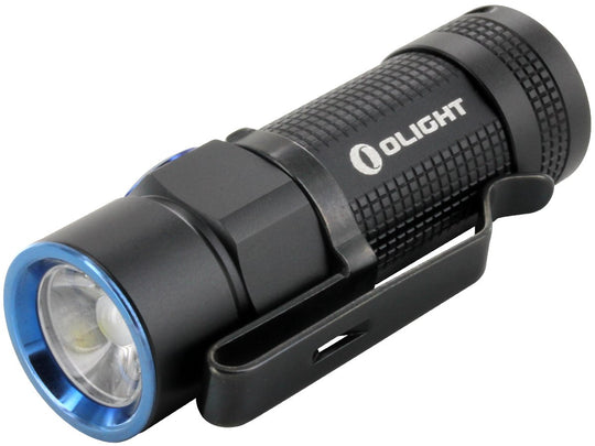 Olight S1R Baton Rechargeable LED Flashlight - Angle Shot