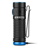 Olight S1R II Baton Rechargeable Flashlight - CREE XM-L2 U4 LED - 1000 Lumens - Uses 1 x RCR123A (included)