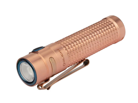 Olight S2R II Cu Rechargeable LED Flashlight - LUMINUS SST-40 - 1150 Lumens - Uses 1 x 18650 (included) - Copper