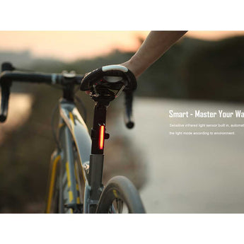 Olight SeeMe 30 Rechargeable Bike Tail Light - 30 Lumens - Uses Built-In Battery Pack