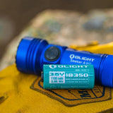 Olight Seeker 4 Mini Rechargeable LED Flashlight - Black, OD Green, Blue, Red, or Limited Edition Titanium