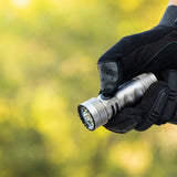 Olight Seeker 4 Mini Rechargeable LED Flashlight - Black, OD Green, Blue, Red, or Limited Edition Titanium