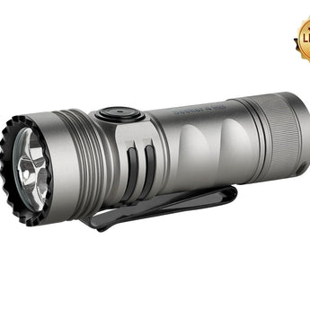 Olight Seeker 4 Mini Rechargeable LED Flashlight - Black, OD Green, Blue, Red, or Limited Edition Titanium
