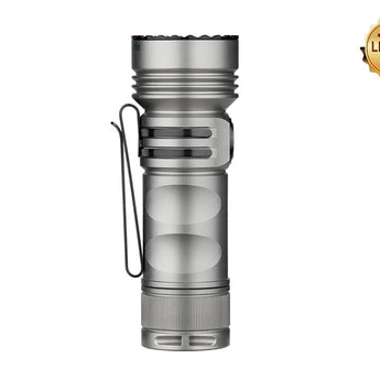 Olight Seeker 4 Mini Rechargeable LED Flashlight - Black, OD Green, Blue, Red, or Limited Edition Titanium