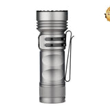 Olight Seeker 4 Mini Rechargeable LED Flashlight - Black, OD Green, Blue, Red, or Limited Edition Titanium