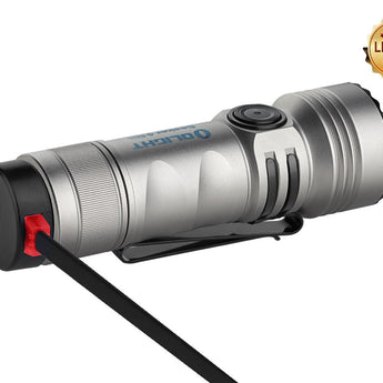 Olight Seeker 4 Mini Rechargeable LED Flashlight - Black, OD Green, Blue, Red, or Limited Edition Titanium