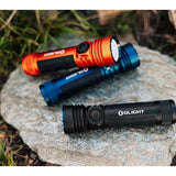 Olight Seeker 4 Pro Rechargeable LED Flashlight - 4600 Lumens - Cool White or Neutral White - Includes 1 x 21700 - Multiple Color Options