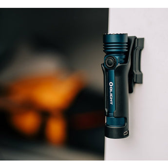 Olight Seeker 4 Pro Rechargeable LED Flashlight - 4600 Lumens - Cool White or Neutral White - Includes 1 x 21700 - Multiple Color Options