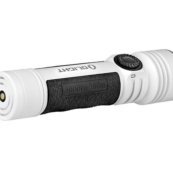Olight Seeker 4 Pro Rechargeable LED Flashlight - 4600 Lumens - Cool White or Neutral White - Includes 1 x 21700 - Multiple Color Options