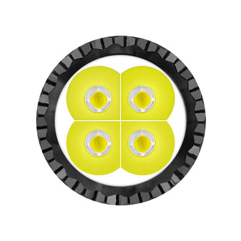 Olight Seeker 4 Pro Rechargeable LED Flashlight - 4600 Lumens - Cool White or Neutral White - Includes 1 x 21700 - Multiple Color Options