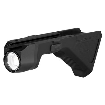 Olight Sigurd 2-in-1 Angled Grip Rechargeable LED Weapon Light - 1450 Lumens - Includes Built-in 2400mAh Li-Poly Battery Pack - Black or Desert Tan