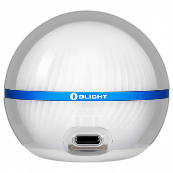 Olight Sphere C Rechargeable LED Lantern - 75 Lumens - Uses Built-in 700mAh Li-ion Battery Pack - Clear or Stellar Sky
