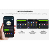 Olight Sphere C Rechargeable LED Lantern - 75 Lumens - Uses Built-in 700mAh Li-ion Battery Pack - Clear or Stellar Sky