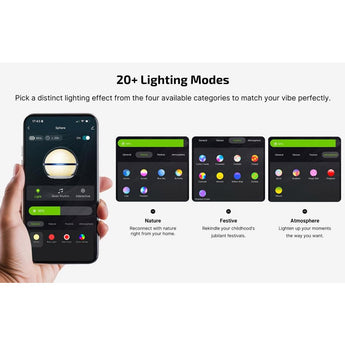 Olight Sphere C Rechargeable LED Lantern - 75 Lumens - Uses Built-in 700mAh Li-ion Battery Pack - Clear or Stellar Sky