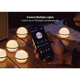 Olight Sphere C Rechargeable LED Lantern - 75 Lumens - Uses Built-in 700mAh Li-ion Battery Pack - Clear or Stellar Sky