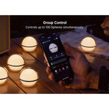 Olight Sphere Rechargeable RGB LED Lantern - 75 Lumens - Uses Built-in 700mAh Li-ion Battery Pack - Multiple Color Options