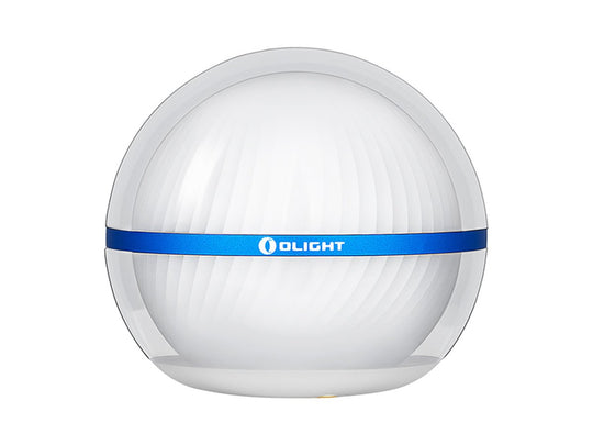 Olight Sphere Rechargeable RGB LED Lantern - 75 Lumens - Uses Built-in 700mAh Li-ion Battery Pack - Blue or Snowflake Red