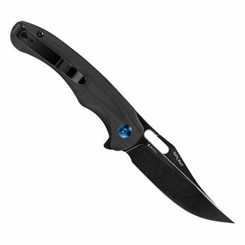 Olight Splint Folding Knife - 3.96 Inch Blade - Straight Edge - G10 Handle - Gray or Black