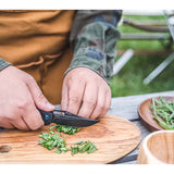 Olight Splint Folding Knife - 3.96 Inch Blade - Straight Edge - G10 Handle - Gray or Black